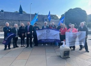 Demonstration at Holyrood